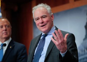 Kaine vows new war powers fights after Senate blocks Trump Venezuela check